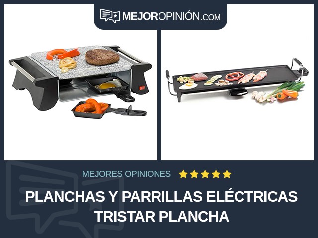 Planchas y parrillas eléctricas Tristar Plancha