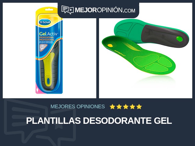 Plantillas Desodorante Gel