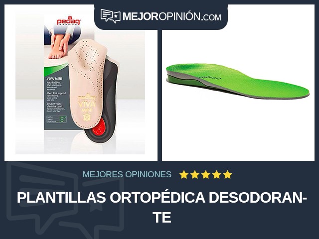 Plantillas Ortopédica Desodorante