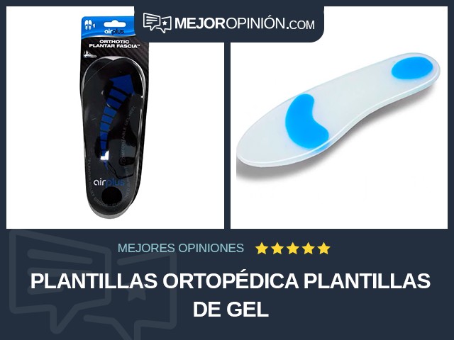 Plantillas Ortopédica Plantillas de gel