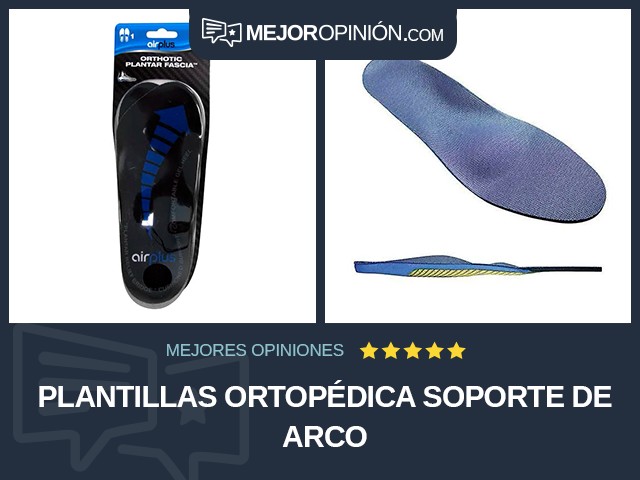 Plantillas Ortopédica Soporte de arco