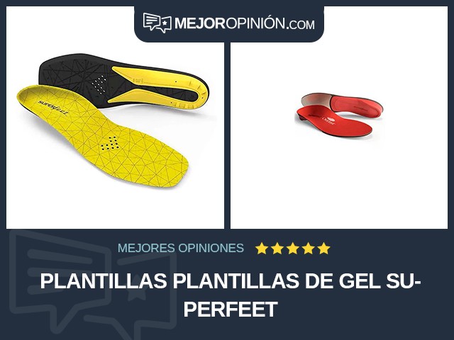 Plantillas Plantillas de gel Superfeet