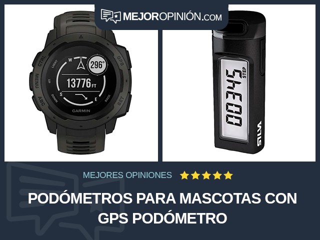 Podómetros para mascotas Con GPS Podómetro