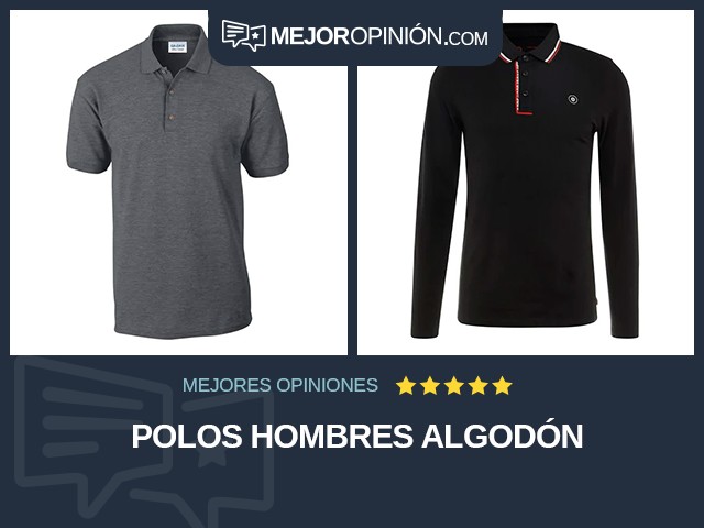 Polos Hombres Algodón