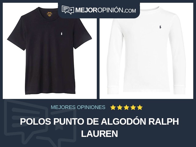 Polos Punto de algodón Ralph Lauren