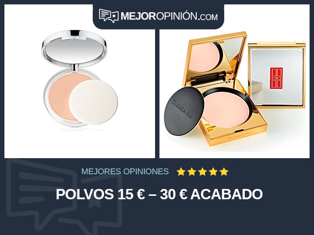 Polvos 15 € – 30 € Acabado