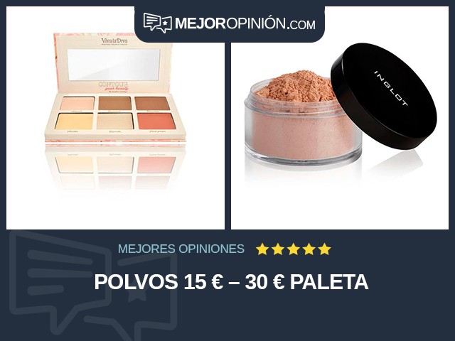 Polvos 15 € – 30 € Paleta