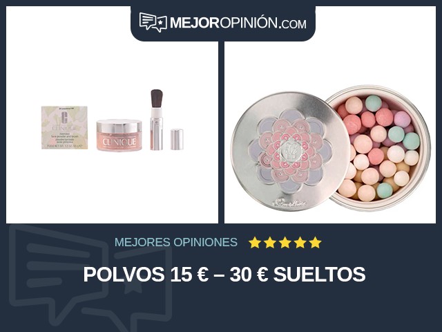 Polvos 15 € – 30 € Sueltos