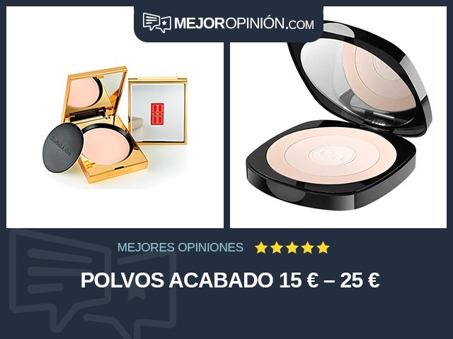 Polvos Acabado 15 € – 25 €