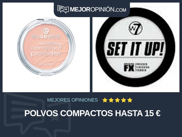 Polvos Compactos Hasta 15 €