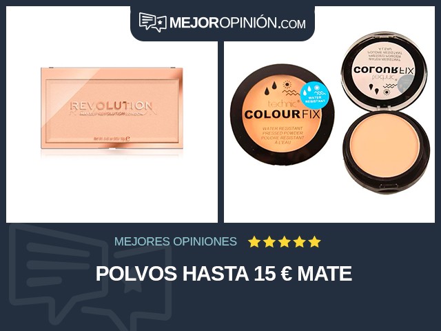 Polvos Hasta 15 € Mate