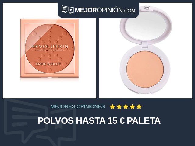 Polvos Hasta 15 € Paleta