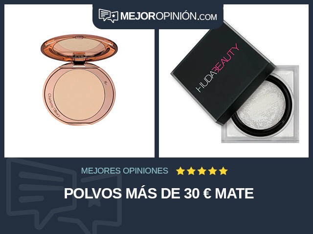 Polvos Más de 30 € Mate