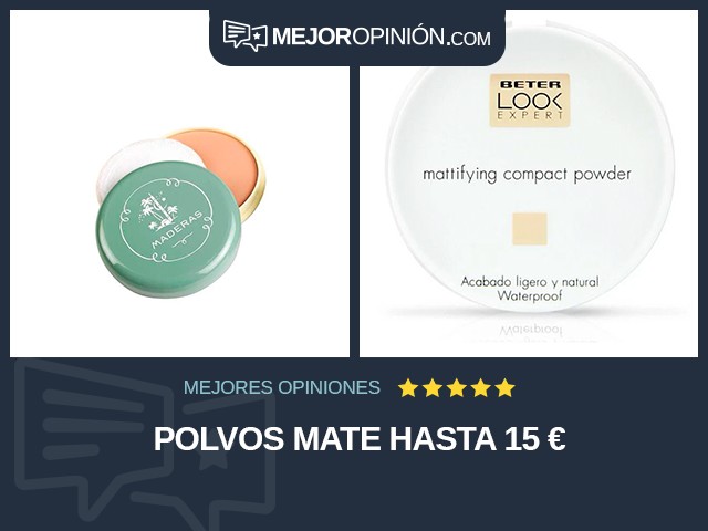 Polvos Mate Hasta 15 €