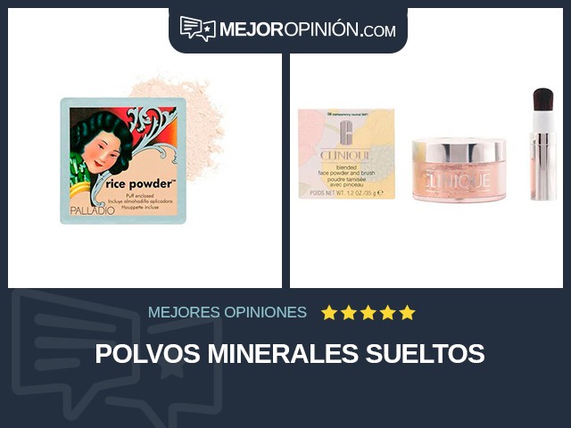 Polvos Minerales Sueltos