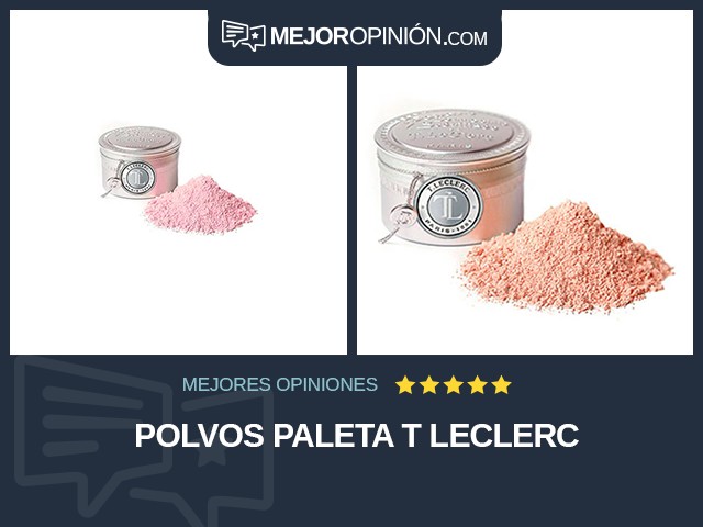 Polvos Paleta T Leclerc