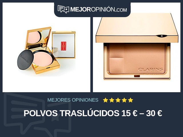 Polvos Traslúcidos 15 € – 30 €