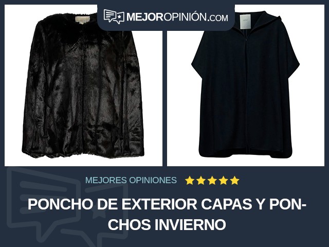 Poncho de exterior Capas y ponchos Invierno