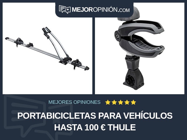 Portabicicletas para vehículos Hasta 100 € Thule