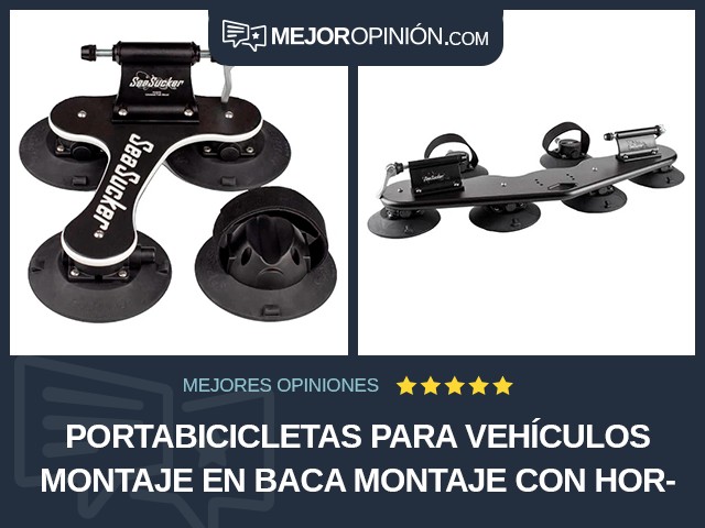 Portabicicletas para vehículos Montaje en baca Montaje con horquilla