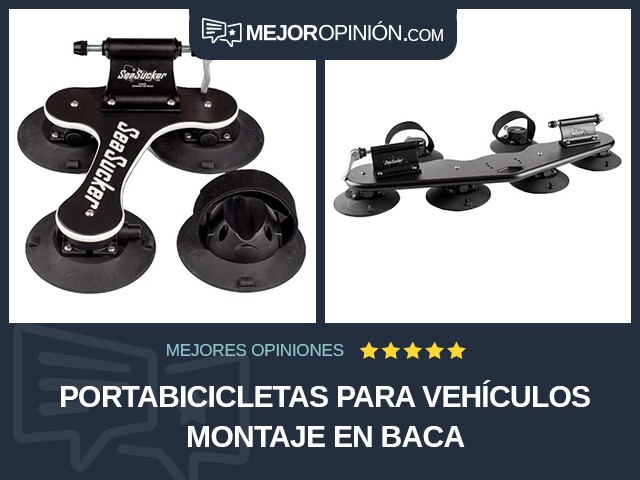 Portabicicletas para vehículos Montaje en baca