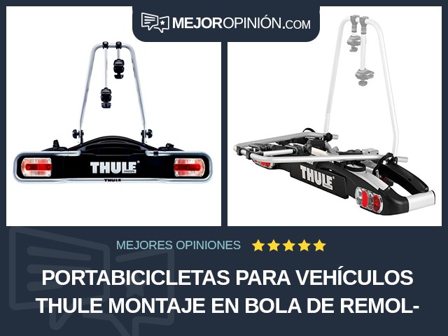 Portabicicletas para vehículos Thule Montaje en bola de remolque