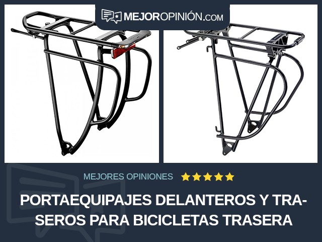 Portaequipajes delanteros y traseros para bicicletas Trasera Racktime