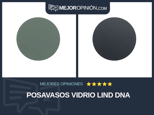 Posavasos Vidrio LIND DNA