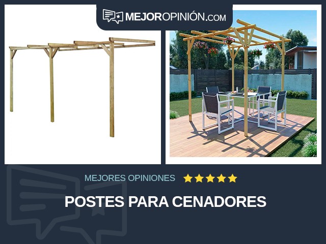 Postes para cenadores