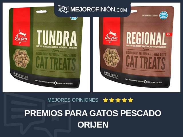 Premios para gatos Pescado ORIJEN