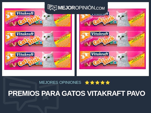 Premios para gatos Vitakraft Pavo