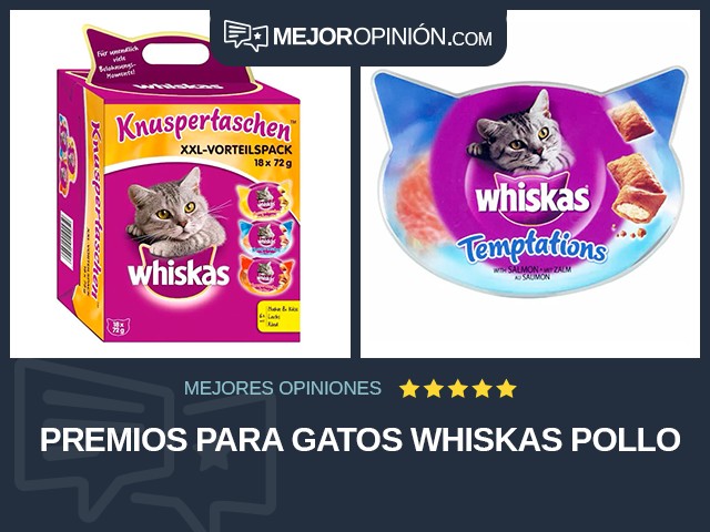 Premios para gatos WHISKAS Pollo