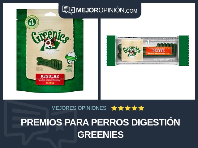 Premios para perros Digestión Greenies