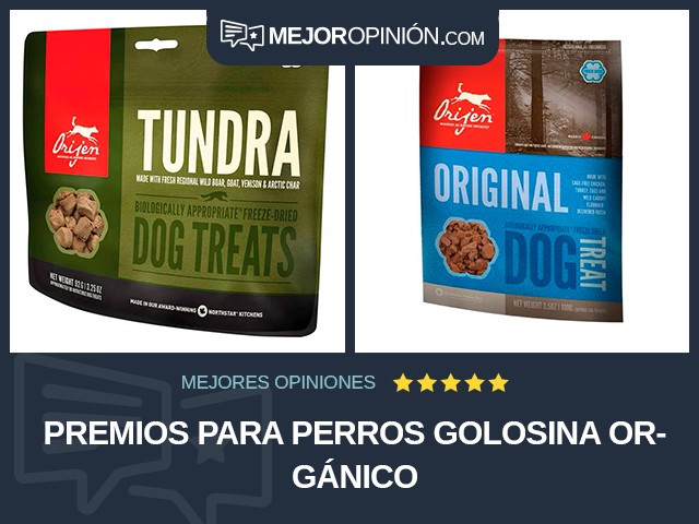 Premios para perros Golosina Orgánico