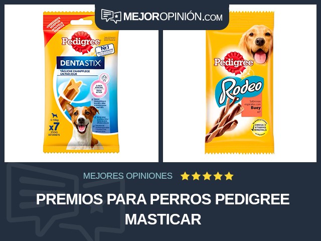 Premios para perros Pedigree Masticar