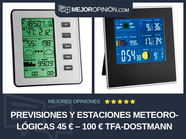 Previsiones y estaciones meteorológicas 45 € – 100 € TFA-Dostmann