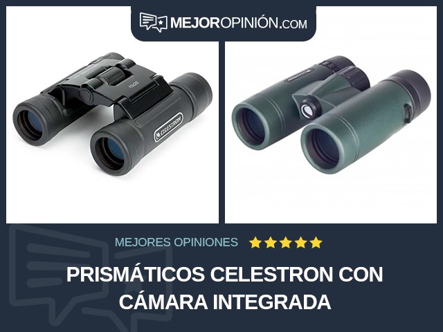 Prismáticos Celestron Con cámara integrada