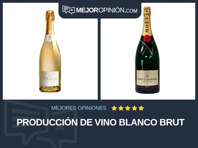 Producción de vino Blanco Brut