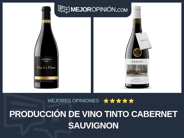 Producción de vino Tinto Cabernet sauvignon