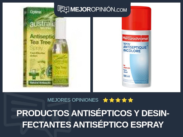 Productos antisépticos y desinfectantes Antiséptico Espray