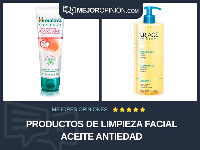 Productos de limpieza facial Aceite Antiedad