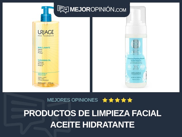 Productos de limpieza facial Aceite Hidratante