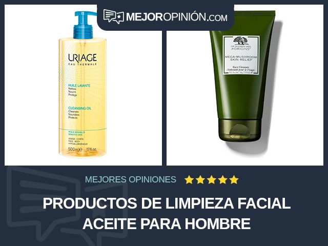 Productos de limpieza facial Aceite Para hombre