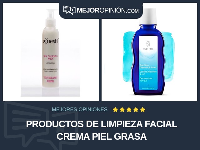 Productos de limpieza facial Crema Piel grasa