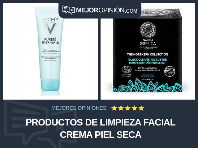 Productos de limpieza facial Crema Piel seca