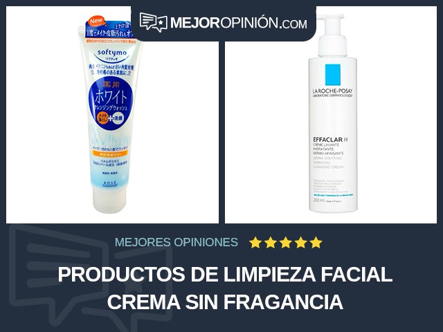 Productos de limpieza facial Crema Sin fragancia