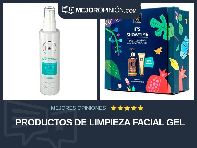 Productos de limpieza facial Gel