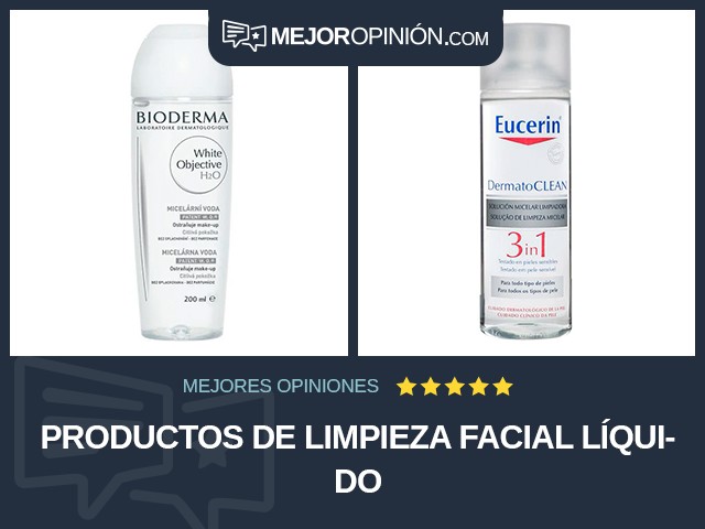 Productos de limpieza facial Líquido