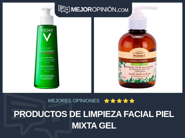 Productos de limpieza facial Piel mixta Gel