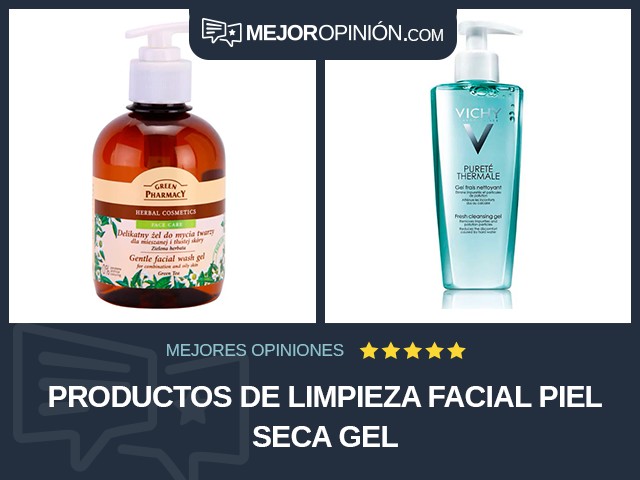 Productos de limpieza facial Piel seca Gel